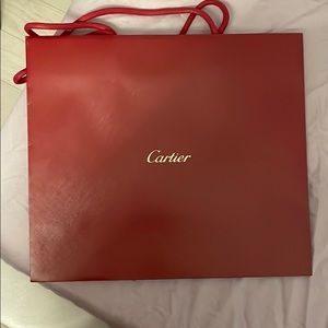 Cartier authentic package bag